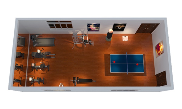 150平方健身房配置方案-广西kaiyun开云电竞健身器材有限公司