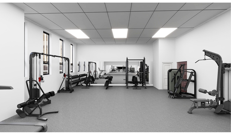 企事业单位健身房-力量器材 企事业单位健身房-力量器材